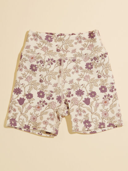 Kalea Floral Biker Shorts by Play X Play - TULLABEE