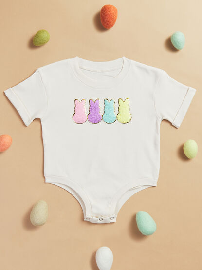 Bunny Patch Bodysuit - TULLABEE