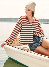 Emory Striped Cardigan - TULLABEE