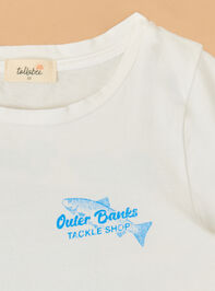 Outer Banks Short Sleeve Tee Detail 2 - TULLABEE