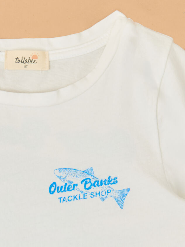 Outer Banks Short Sleeve Tee Detail 2 - TULLABEE