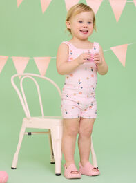 Macie Floral Athletic Unitard - TULLABEE