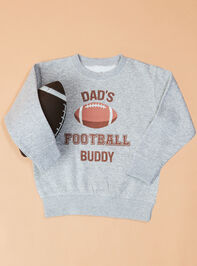Dad's Football Buddy Sweatshirt - TULLABEE