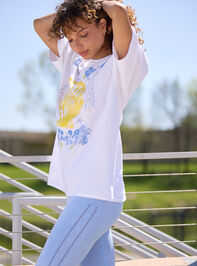 Seashell Oversized Tee Detail 4 - TULLABEE