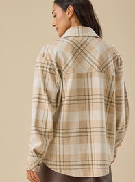 Nala Plaid Flannel Button Up Detail 4 - TULLABEE