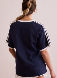Milan Oversized Jersey Tee Detail 4 - TULLABEE