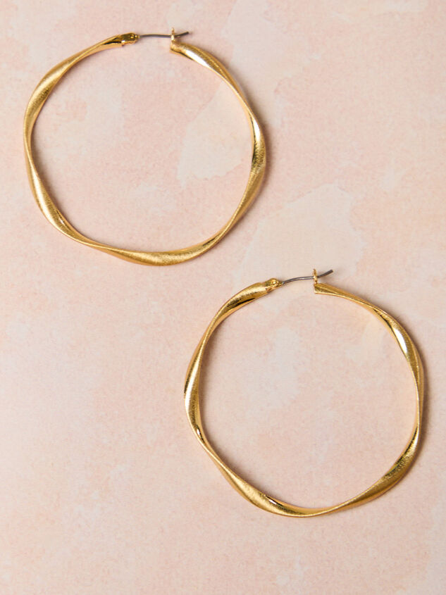 Organic Large Hoops - TULLABEE