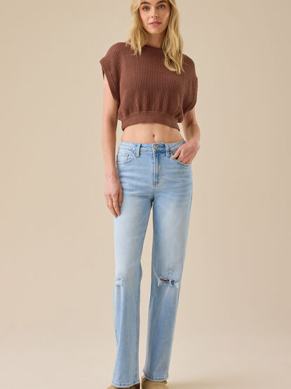 Cambrie Straight Leg Jeans - TULLABEE