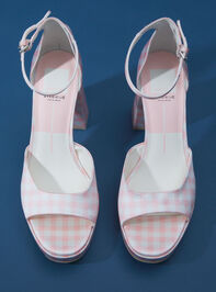 Pandora Platform Heels by Byrdie Golf x Dolce Vita Detail 4 - TULLABEE