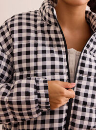 Everpine Gingham Jacket Detail 5 - TULLABEE