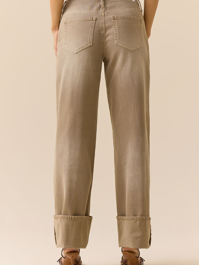 Baylee Cuff Jeans Detail 4 - TULLABEE