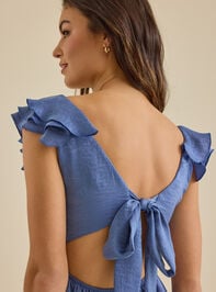 Lula Mini Dress Detail 5 - TULLABEE