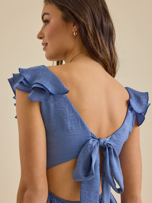 Lula Mini Dress Detail 5 - TULLABEE