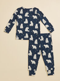 Goodnight Bear Baby Lounge Set Detail 2 - TULLABEE