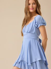Haisley Layered Crossover Romper Detail 3 - TULLABEE