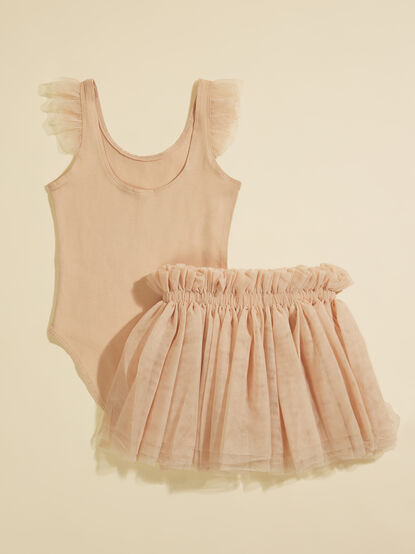 Lottie Toddler Leotard + Tutu Set by Noralee - TULLABEE