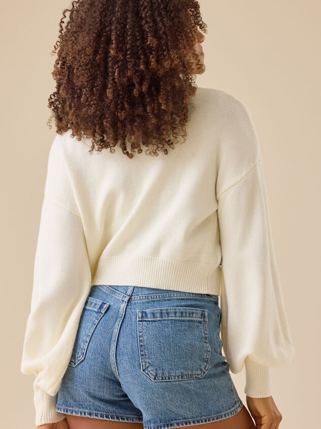 Ryan Embroidered Cardigan Detail 5 - TULLABEE