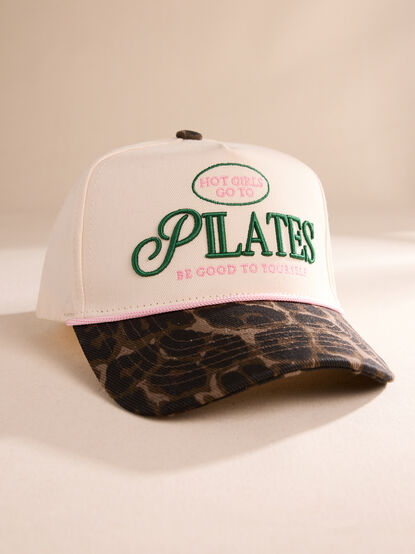 Leopard Pilates Trucker Hat - TULLABEE