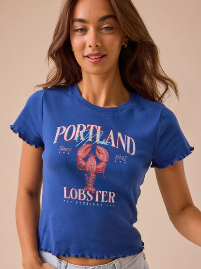 Maine Lobster Baby Tee - TULLABEE