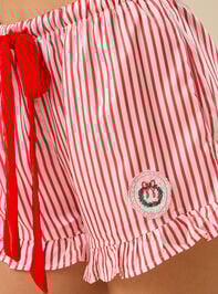 Kimber Festive Patch Sleep Short Detail 3 - TULLABEE