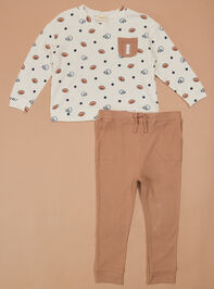 Football Star Shirt and Jogger Set - TULLABEE