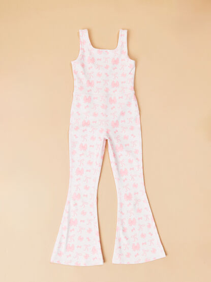 Bows Flare Jumpsuit - TULLABEE