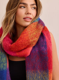 Midnight Harvest Scarf Detail 3 - TULLABEE