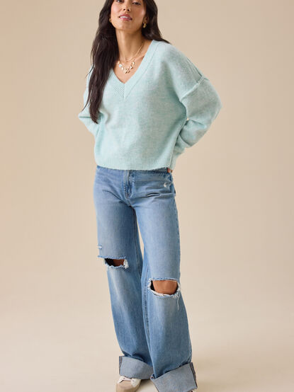 Lily Kate Textured Sweater - TULLABEE