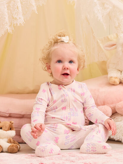 Lil Sis Ruffle Footie - TULLABEE