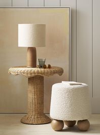Marina Woven Side Table Detail 5 - TULLABEE
