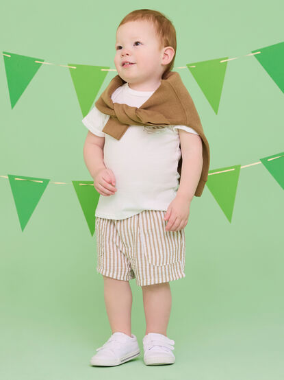 Eli Striped Short - TULLABEE