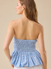 Ivy Strapless Bubble Top Detail 4 - TULLABEE