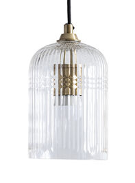 Annabelle Cloche Glass Pendant - TULLABEE