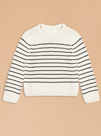 Margot Stripe Sweater by Rylee + Cru - TULLABEE