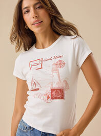 Portland Post Baby Tee - TULLABEE