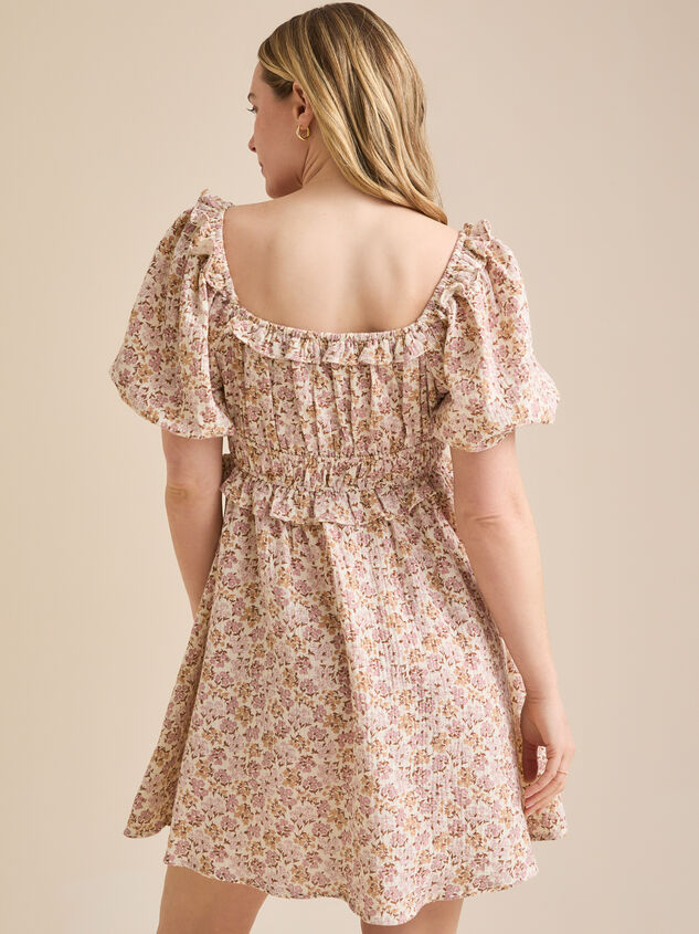 Shayla Wildflower Dress by Rylee + Cru Detail 5 - TULLABEE