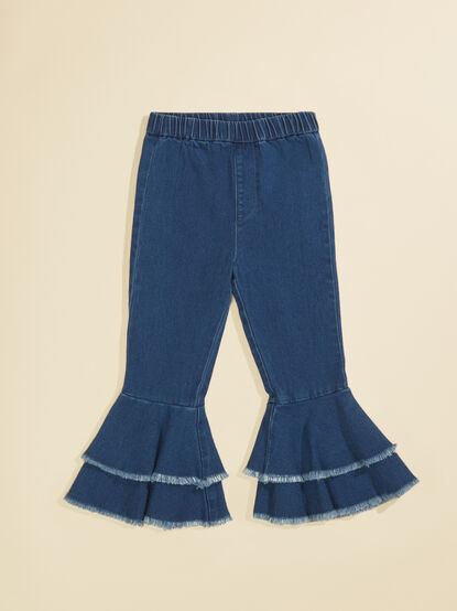 Juniper Toddler Tiered Flares - TULLABEE