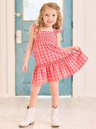 Lisa Toddler Plaid Dress - TULLABEE