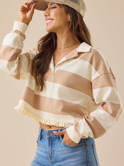 Dani Collared Top - TULLABEE