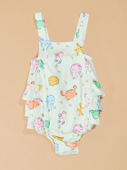 Underwater Whimsy Sunsuit - TULLABEE