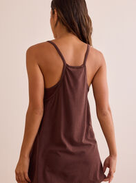 Hang Tough Mineral Wash Mini Dress Detail 5 - TULLABEE