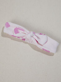 Melissa Ribbed Bow Headband - TULLABEE