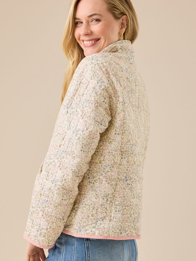 Cottage Quilted Pullover Detail 5 - TULLABEE