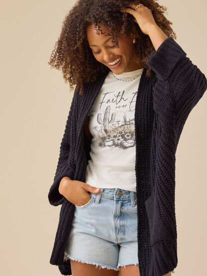 Lorelai Open Cardigan - TULLABEE