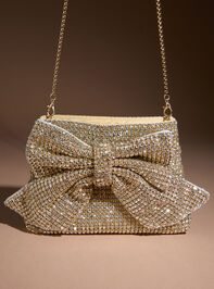 Gretchen Glitz Bow Crossbody - TULLABEE