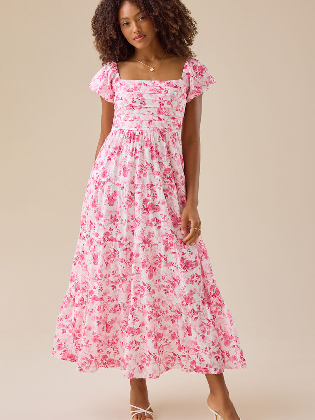 Adeline Floral Maxi Dress - TULLABEE