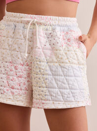 Move Free Patchwork Shorts Detail 2 - TULLABEE