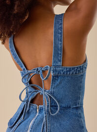 Remy Denim Romper Detail 6 - TULLABEE
