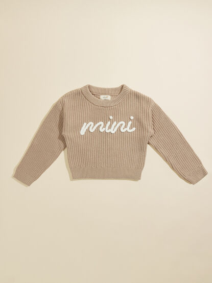 Mini Stitch Sweater - TULLABEE