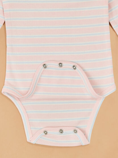 Sailor Stripe Bodysuit - TULLABEE